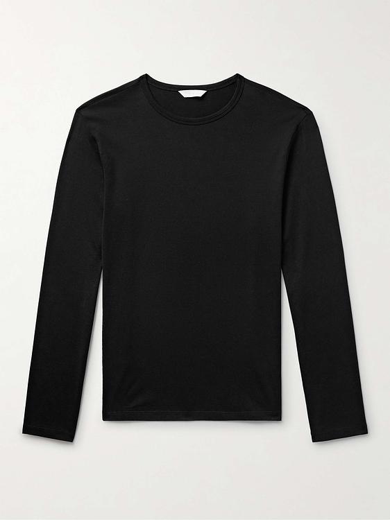 Black long sleeve t-shirt from Club Monaco