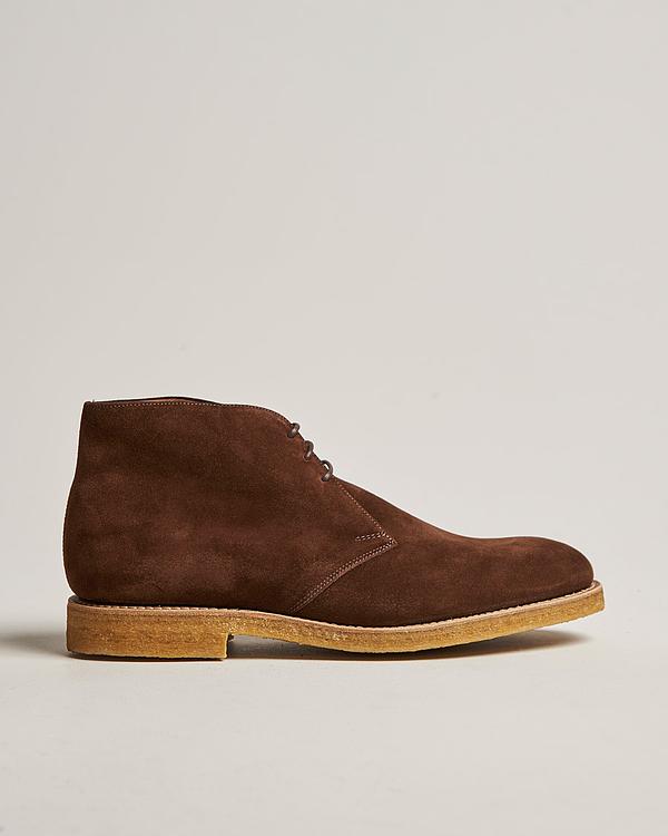 Dark brown chukka boots from Loake 1880