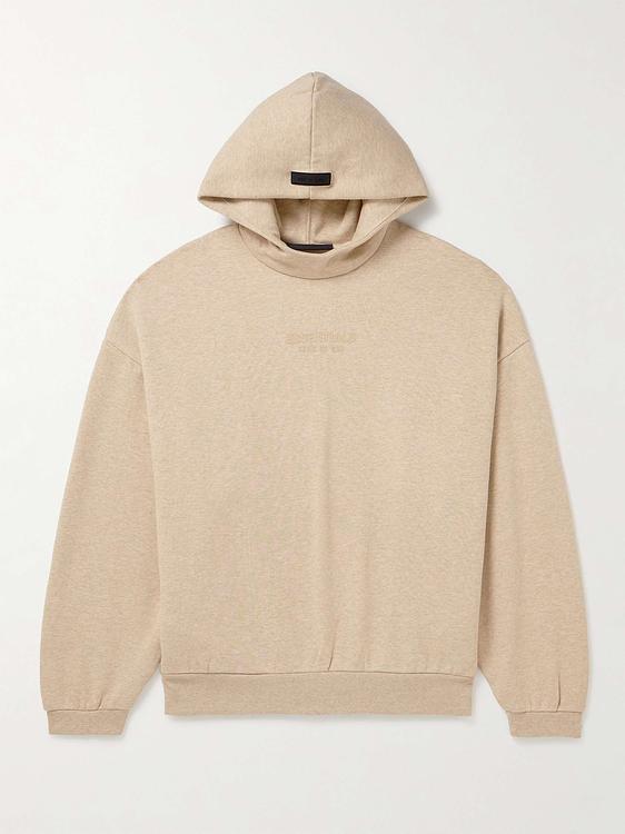 Beige hooded sweatshirt from Fear Of God Essentials