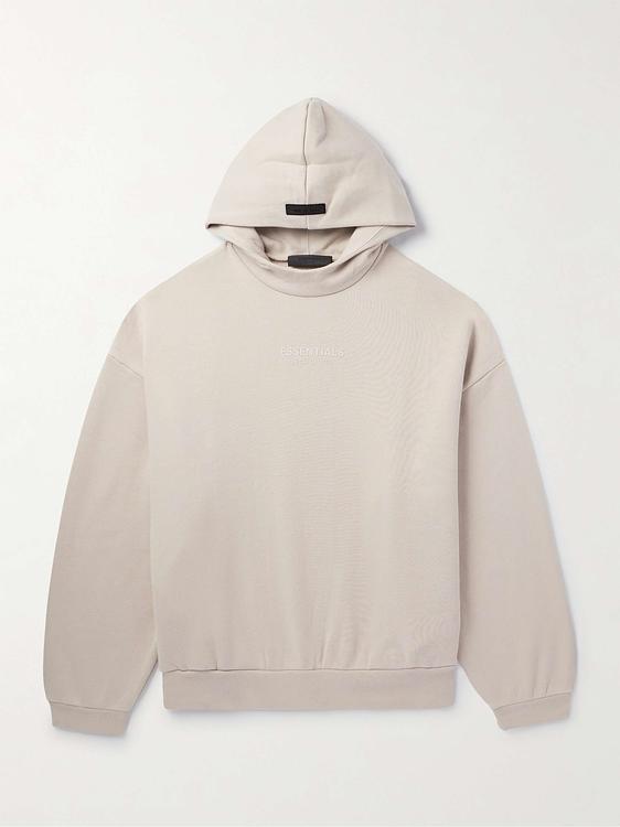 Beige hooded sweatshirt from Fear Of God Essentials