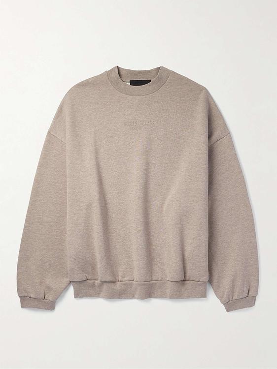 Taupe sweatshirt from Fear Of God Essentials