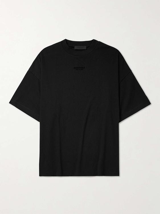Black t-shirt from Fear Of God Essentials