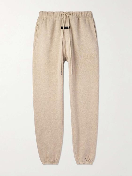 Beige sweatpants from Fear Of God Essentials