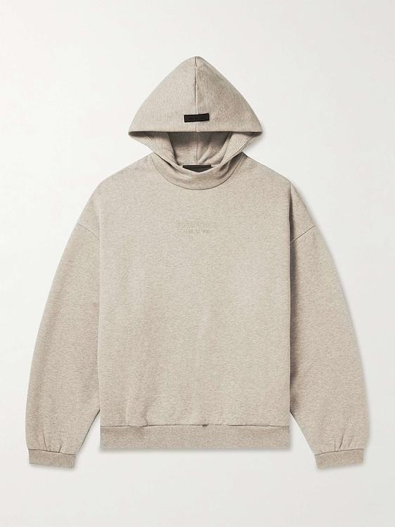 Beige hooded sweatshirt from Fear Of God Essentials