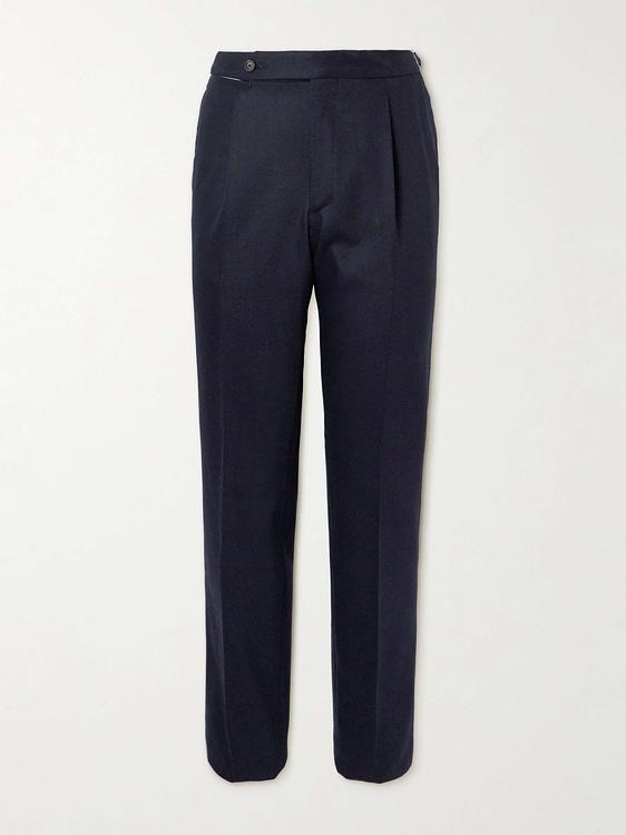 Black suit trousers from De Petrillo