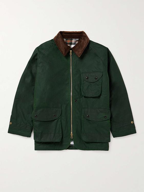 Dark green casual jacket from Drake's