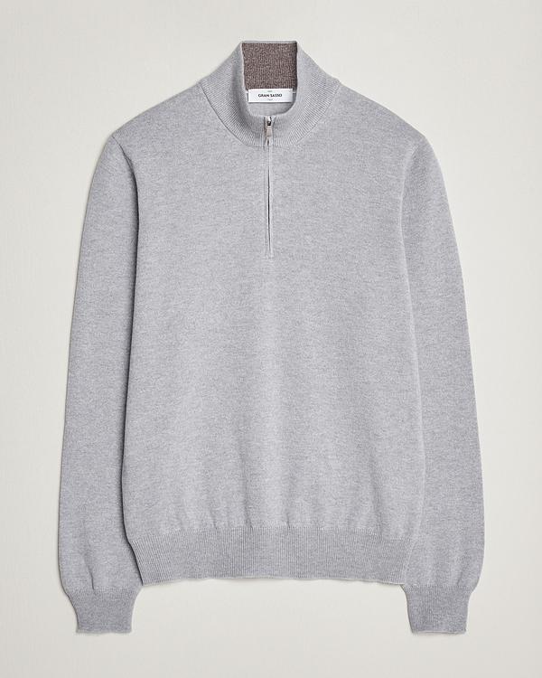 Grey half-zip from Gran Sasso