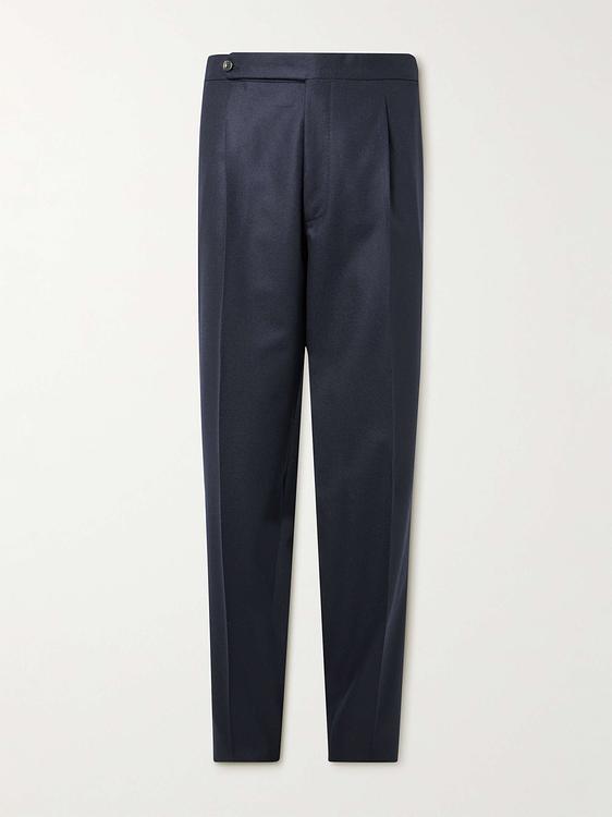 Black formal trousers from Drake's