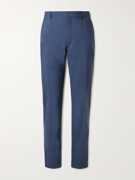 Dark blue suit trousers from Dunhill