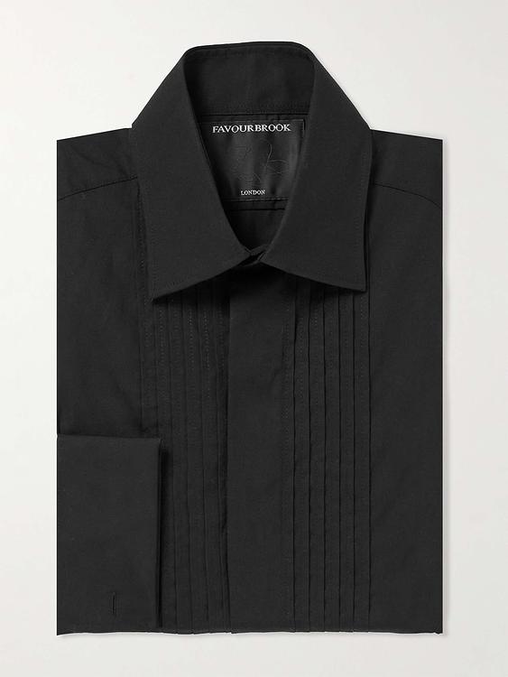 Black business shirt from Favourbrook