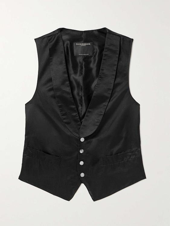 Black vest from Favourbrook