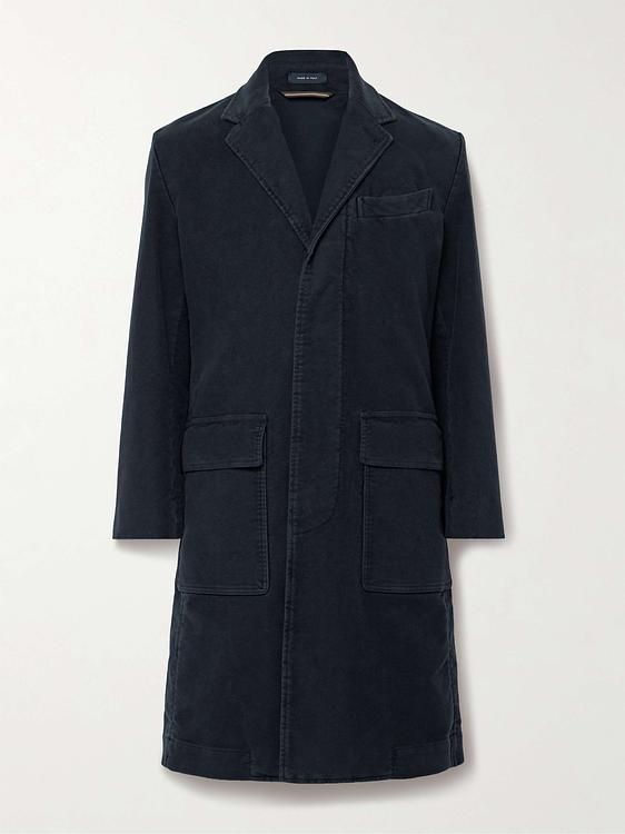 Black coat from Drake's