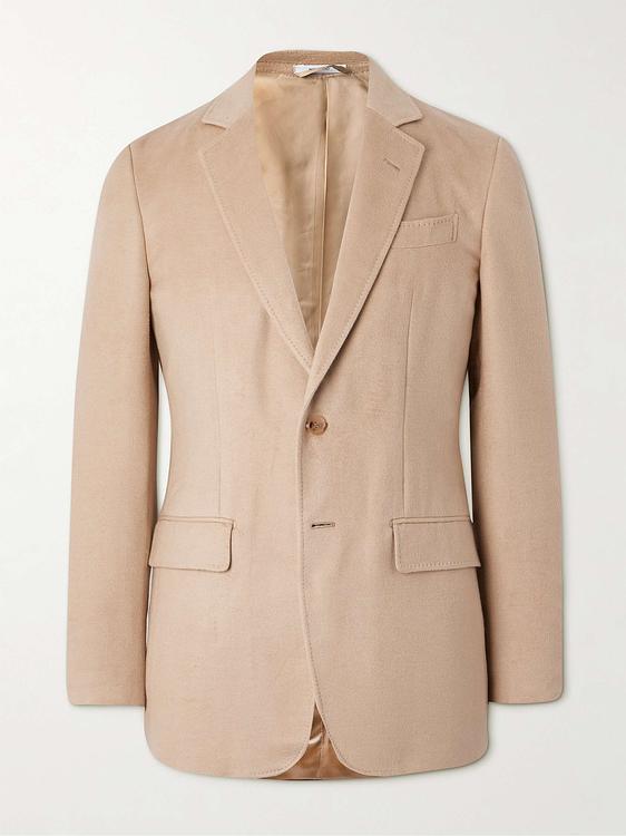 Taupe blazer from Gabriela Hearst