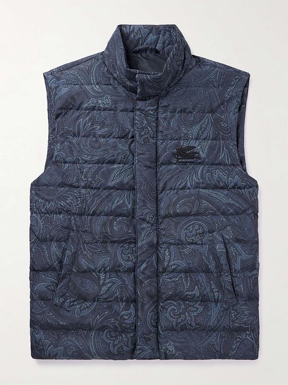 Dark grey vest from Etro