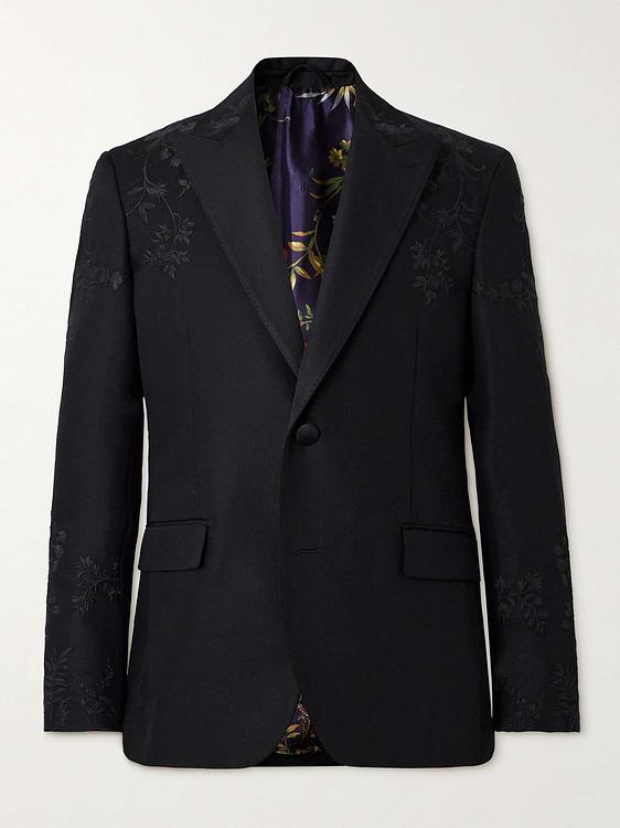 Black tuxedo jacket from Etro