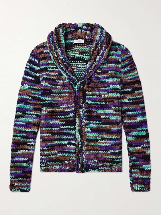 Black cardigan from Gabriela Hearst