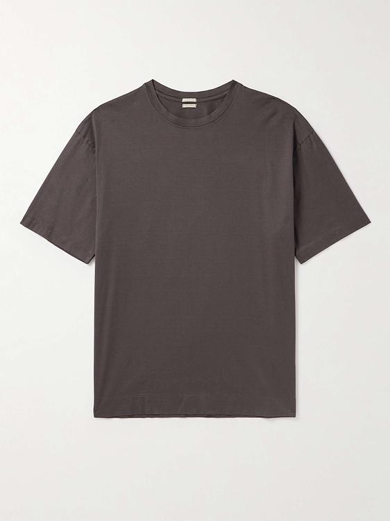 Dark brown t-shirt from Massimo Alba