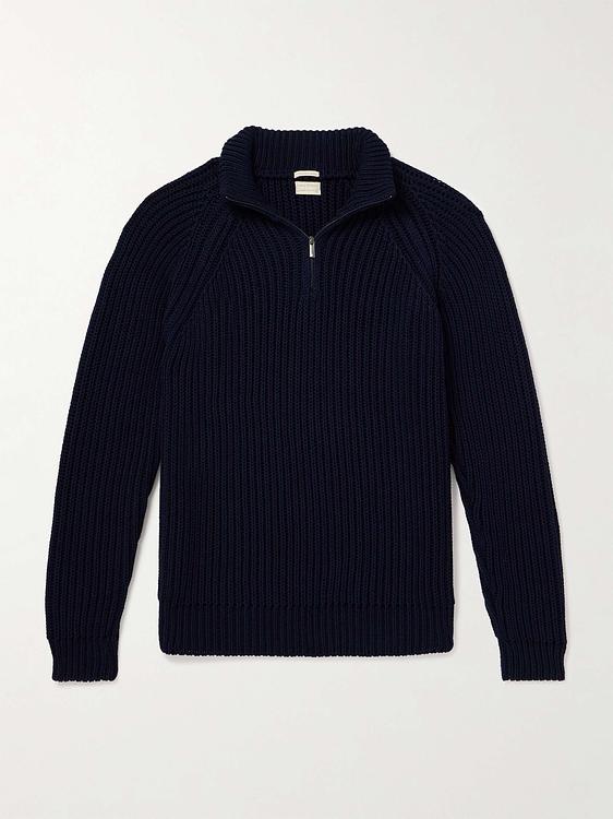Black half-zip from Massimo Alba