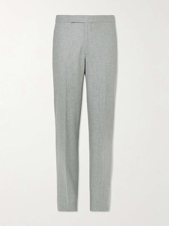 Grey suit trousers from Richard James