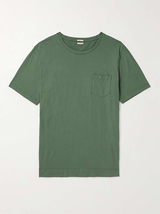 Teal t-shirt from Massimo Alba