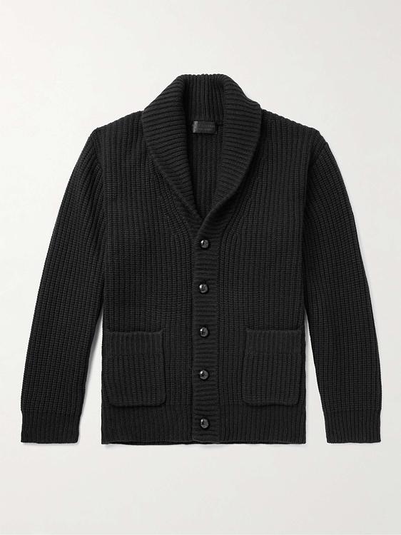 Black cardigan from Nili Lotan