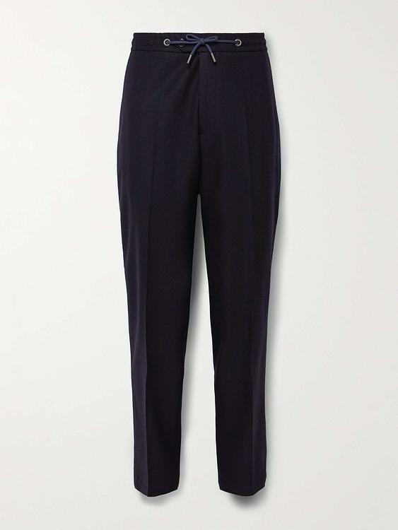 Black drawstring trousers from Richard James