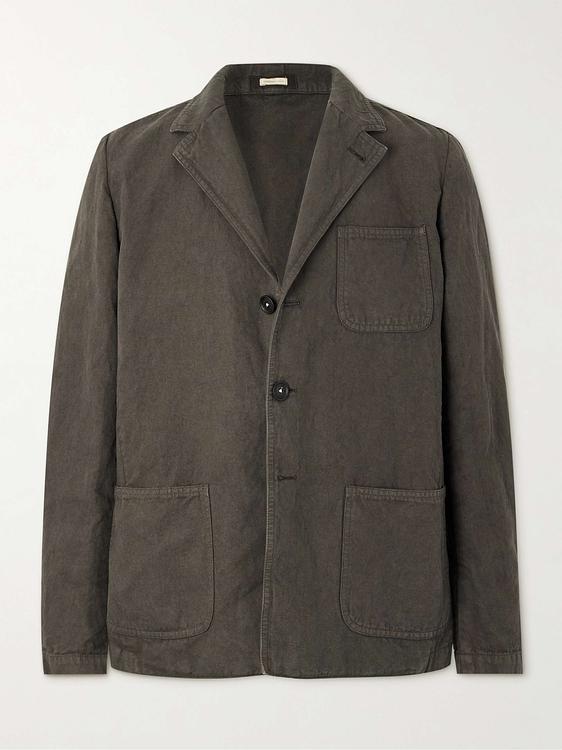 Dark green blazer from Massimo Alba