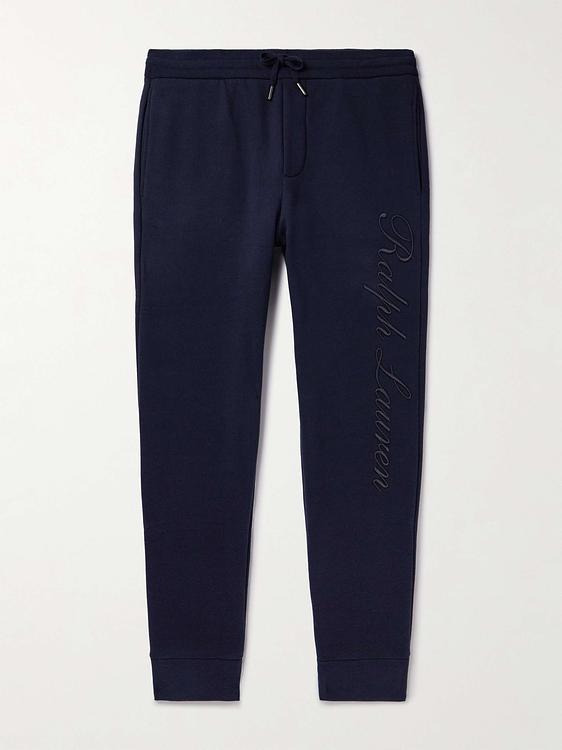 Print dark blue sweatpants from Ralph Lauren Purple Label