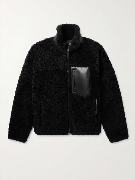 Black bomber jacket from Ralph Lauren Purple Label