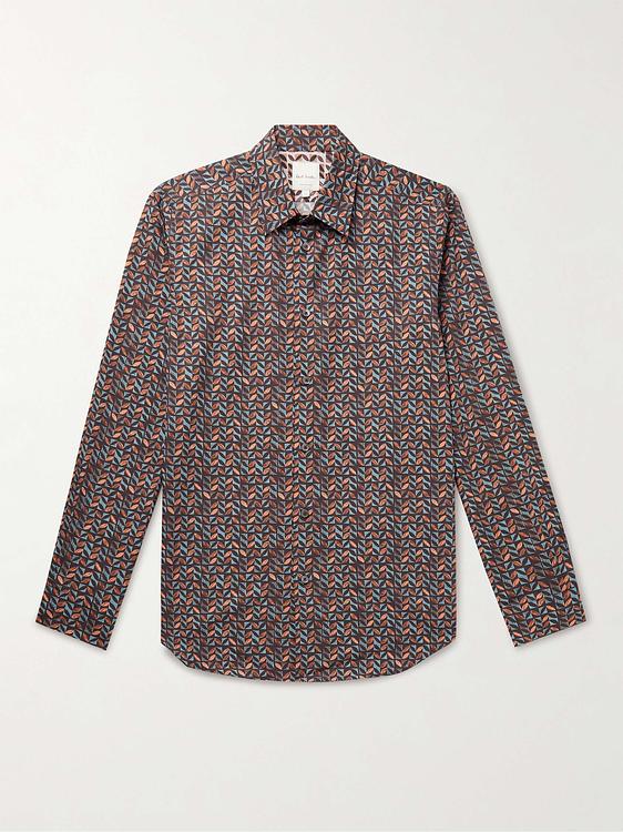 Dark brown casual shirt from Paul Smith