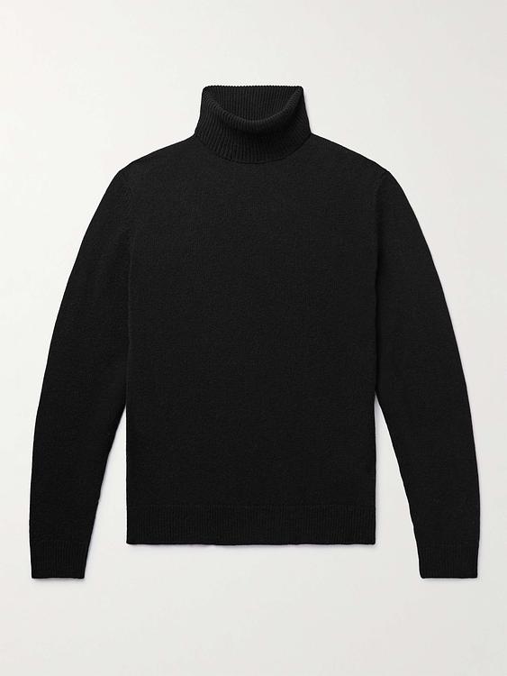 Black turtleneck from Ralph Lauren Purple Label