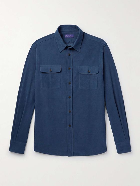 Dark blue casual shirt from Ralph Lauren Purple Label