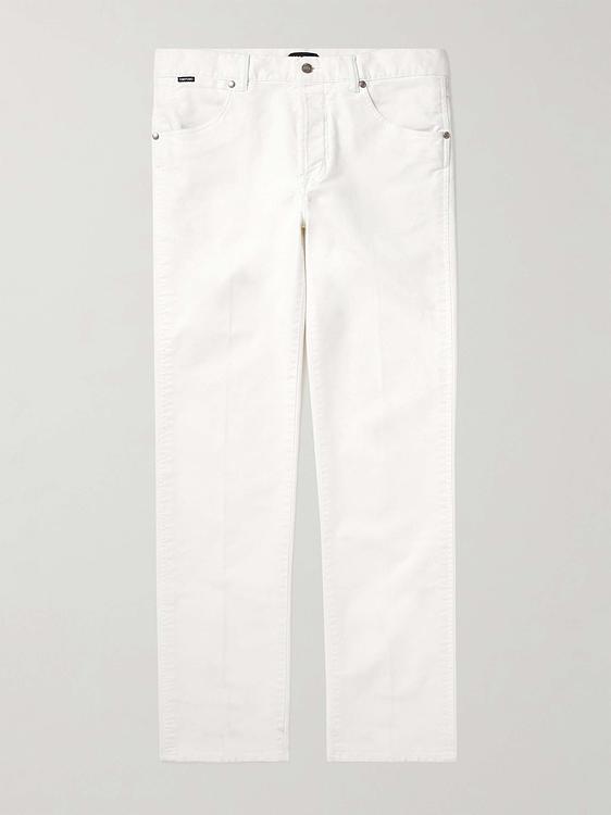 White chinos from Tom Ford