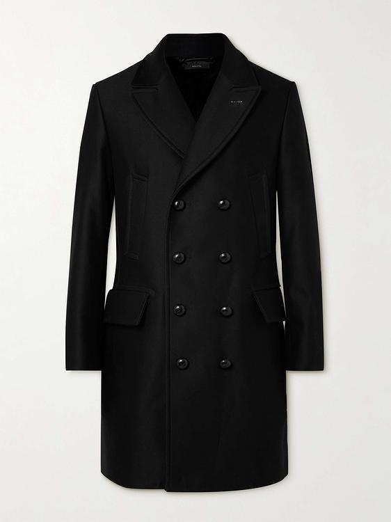 Black coat from Tom Ford
