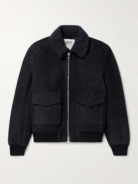 Black bomber jacket from Valstar