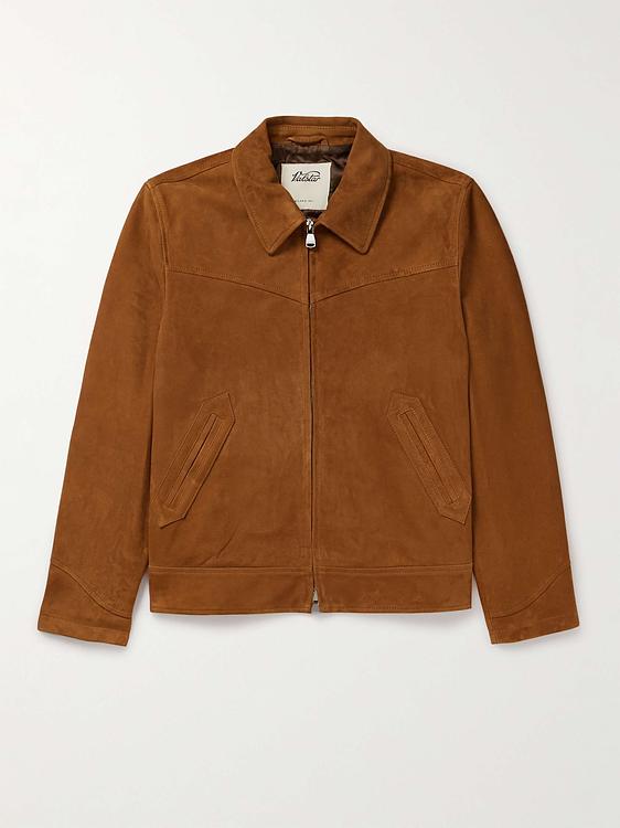Brown leather jacket from Valstar