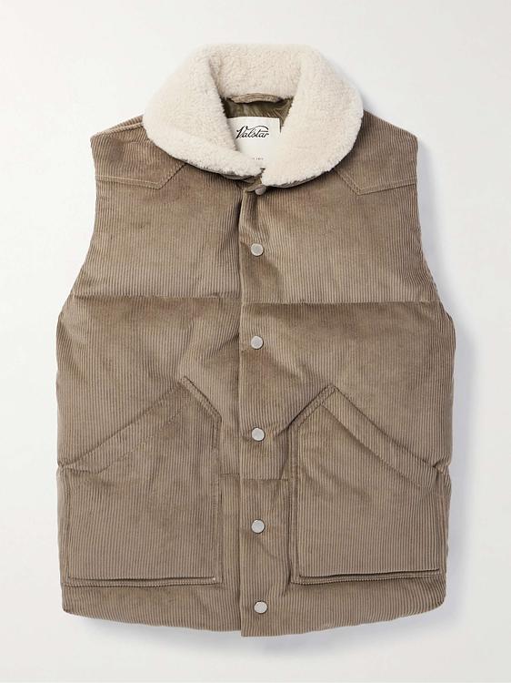 Taupe vest from Valstar