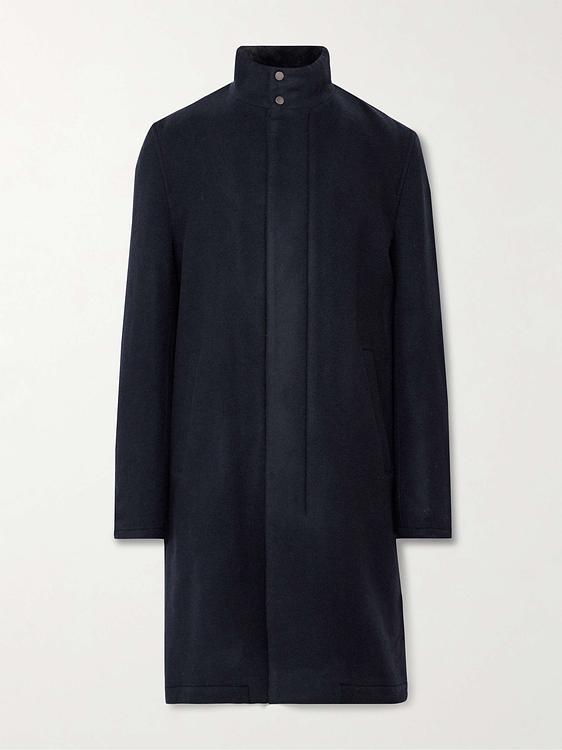 Black coat from Yves Salomon