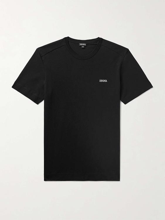 Black t-shirt from Zegna
