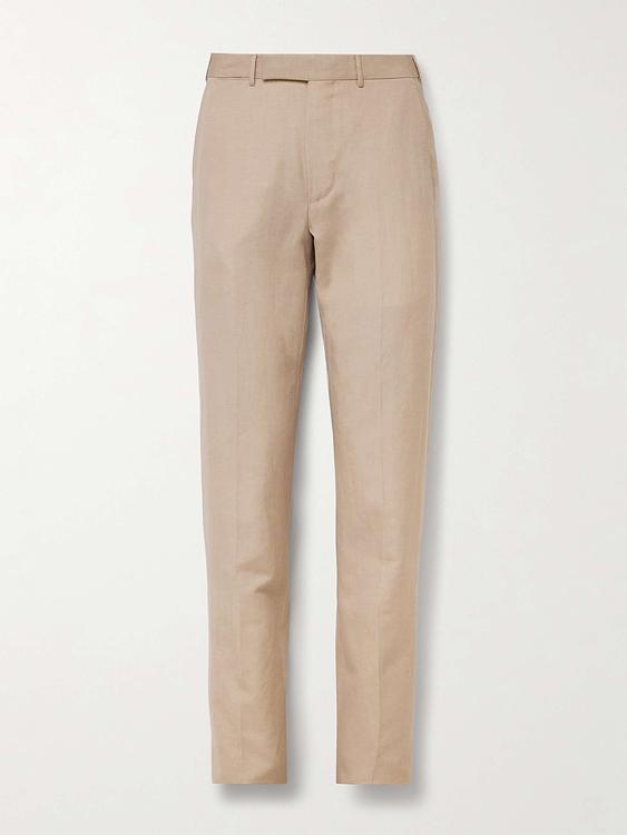 Beige suit trousers from Zegna