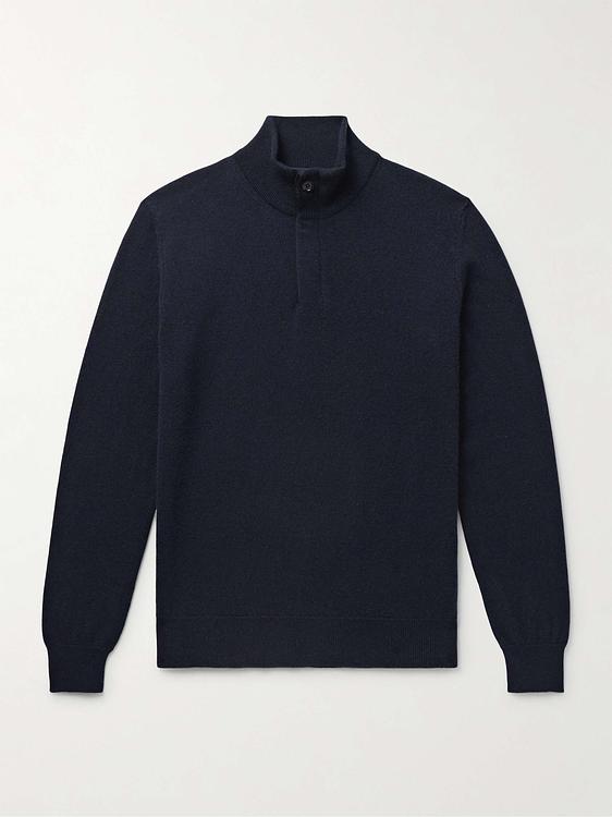 Black half-zip from Zegna