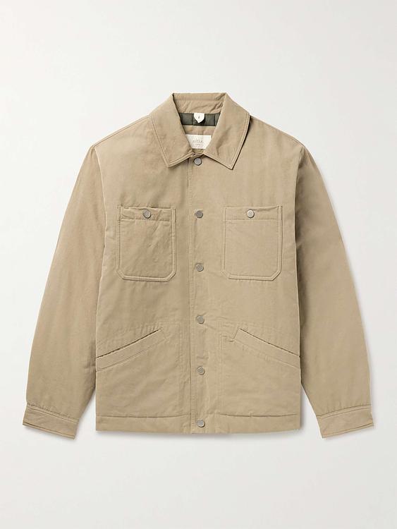 Taupe casual jacket from Altea