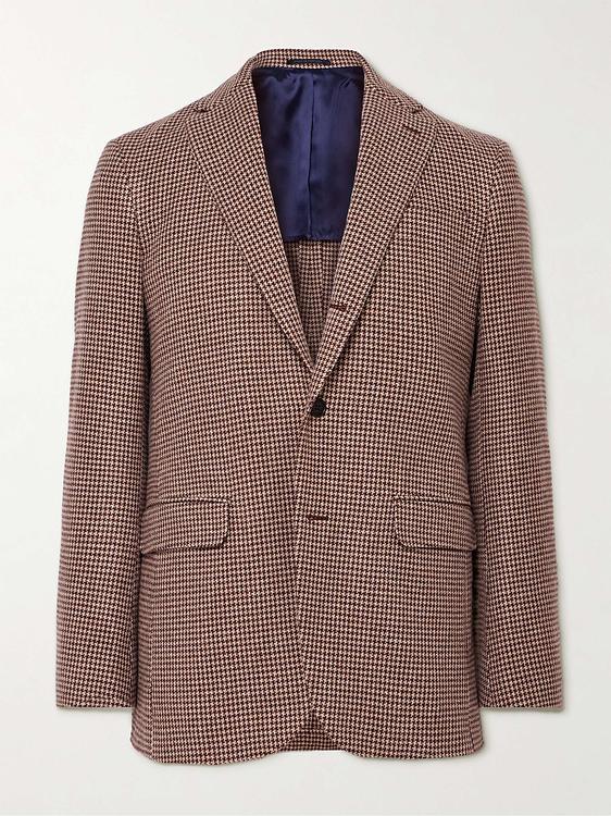 Dark brown blazer from Sid Mashburn