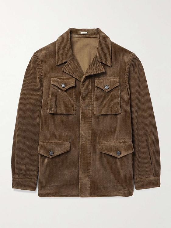 Brown casual jacket from Massimo Alba
