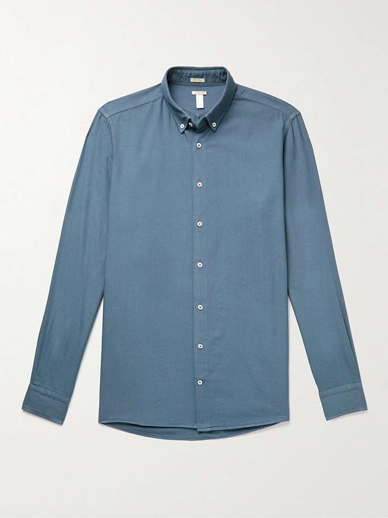 Blue casual shirt from Massimo Alba