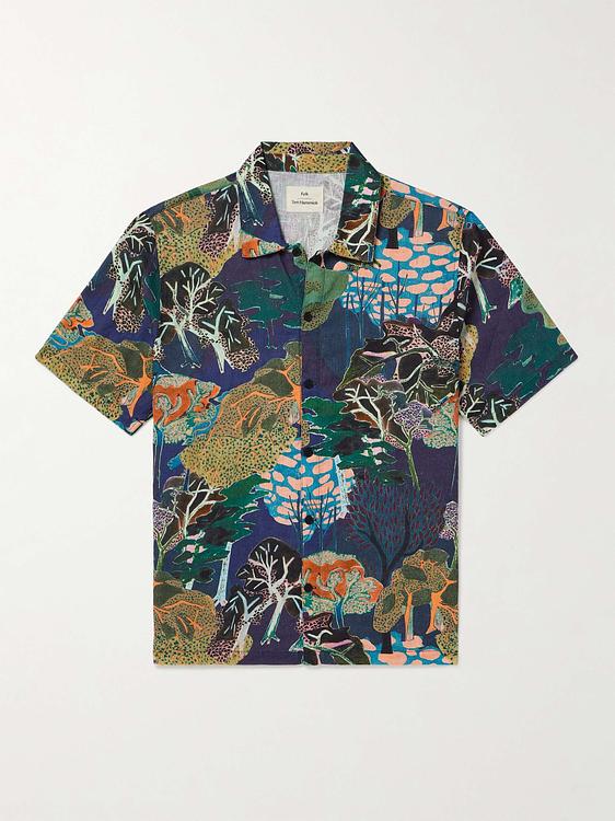 Multicolor short sleeve shirt from Folk