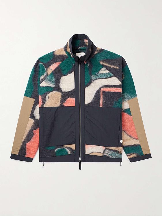 Multicolor casual jacket from Folk