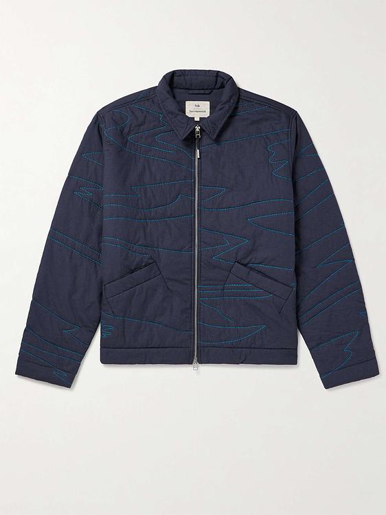 Dark grey casual jacket from Folk