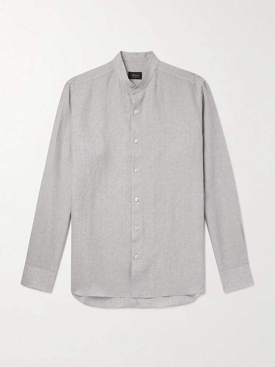 Grey casual shirt from Brioni
