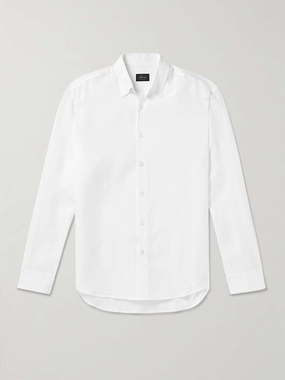 White casual shirt from Brioni
